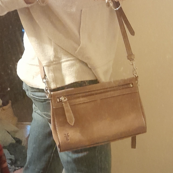 Frye crossbody.  Firm! No offers - Picture 4 of 13